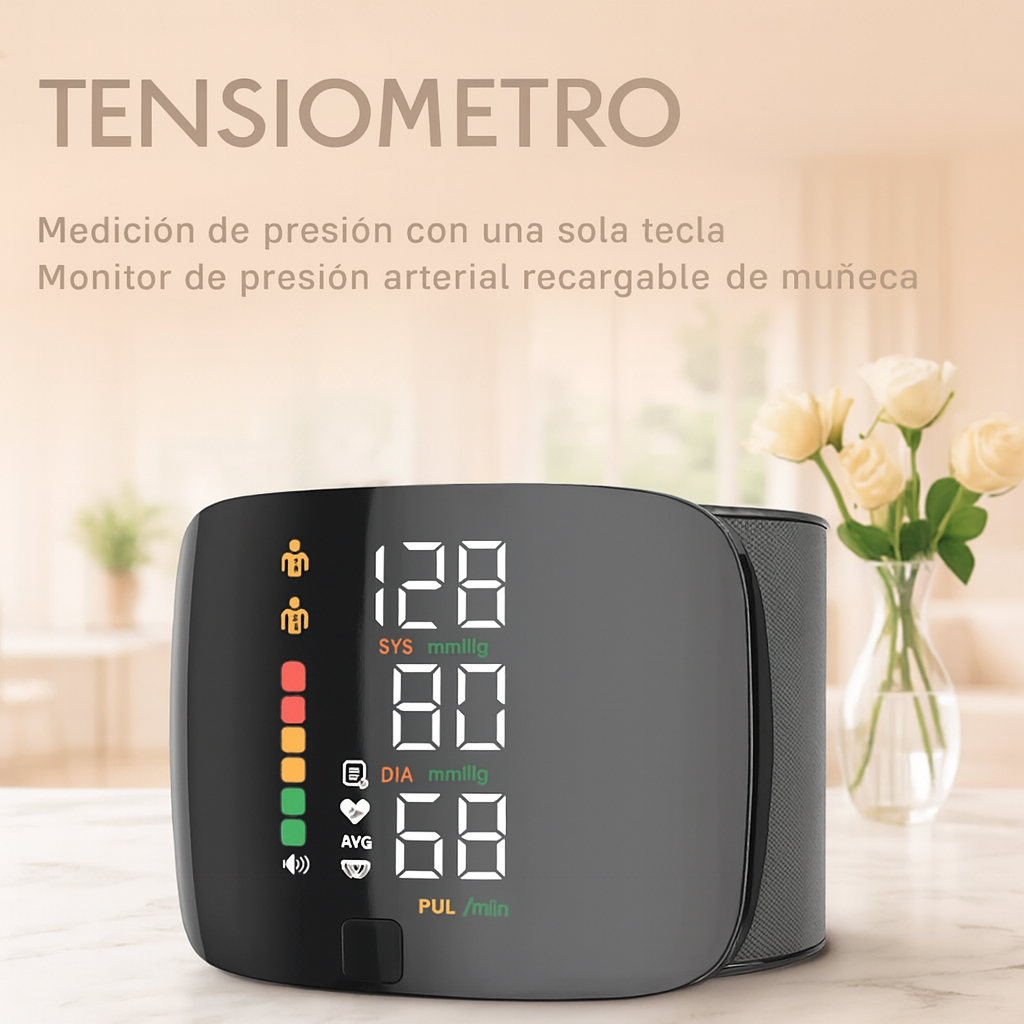 Tensiómetro Digital de Muñeca CardioCheck Pro